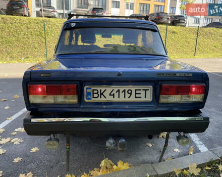Синий ВАЗ 2107, объемом двигателя 1.45 л и пробегом 58 тыс. км за 1450 $, фото 4 на Automoto.ua