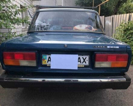 Синий ВАЗ 2107, объемом двигателя 1.6 л и пробегом 73 тыс. км за 1000 $, фото 2 на Automoto.ua