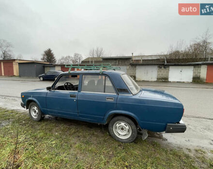 Синий ВАЗ 2107, объемом двигателя 1.5 л и пробегом 84 тыс. км за 1900 $, фото 9 на Automoto.ua