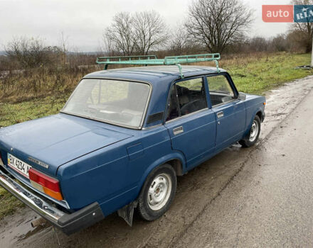 Синий ВАЗ 2107, объемом двигателя 1.5 л и пробегом 84 тыс. км за 1900 $, фото 4 на Automoto.ua