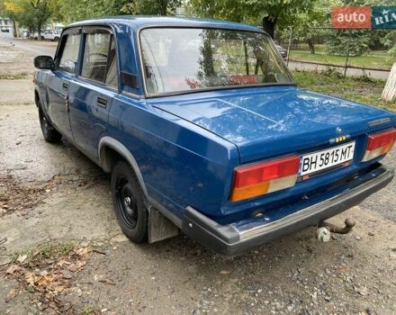 Синий ВАЗ 2107, объемом двигателя 1.6 л и пробегом 57 тыс. км за 2200 $, фото 14 на Automoto.ua