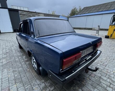 Синий ВАЗ 2107, объемом двигателя 1.5 л и пробегом 71 тыс. км за 1500 $, фото 4 на Automoto.ua