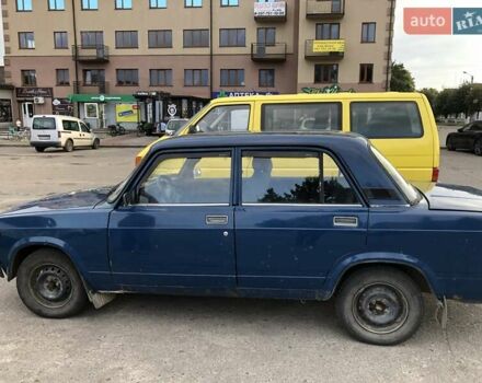 Синий ВАЗ 2107, объемом двигателя 1.5 л и пробегом 54 тыс. км за 1250 $, фото 2 на Automoto.ua