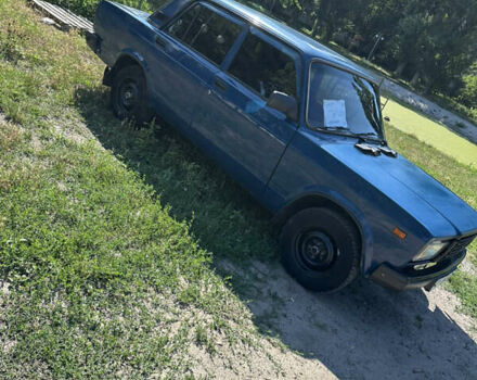 Синий ВАЗ 2107, объемом двигателя 1.6 л и пробегом 55 тыс. км за 1400 $, фото 1 на Automoto.ua