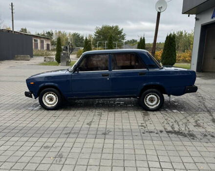 Синий ВАЗ 2107, объемом двигателя 1.45 л и пробегом 120 тыс. км за 999 $, фото 1 на Automoto.ua