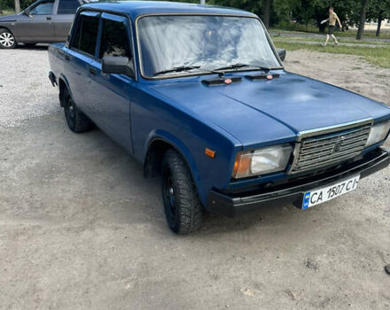 Синий ВАЗ 2107, объемом двигателя 1.6 л и пробегом 55 тыс. км за 1400 $, фото 6 на Automoto.ua