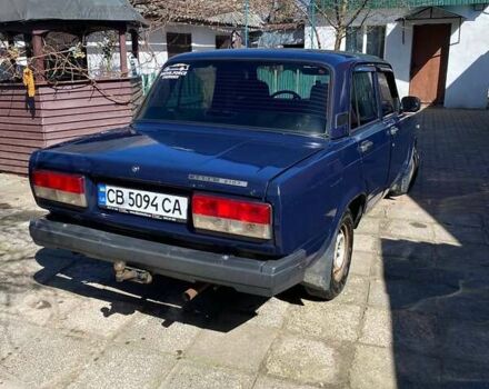 Синій ВАЗ 2107, об'ємом двигуна 1.5 л та пробігом 218 тис. км за 1400 $, фото 2 на Automoto.ua