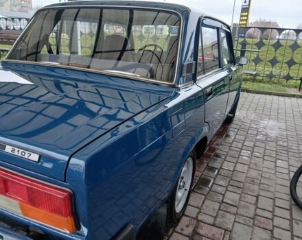 Синий ВАЗ 2107, объемом двигателя 3 л и пробегом 78 тыс. км за 2450 $, фото 4 на Automoto.ua