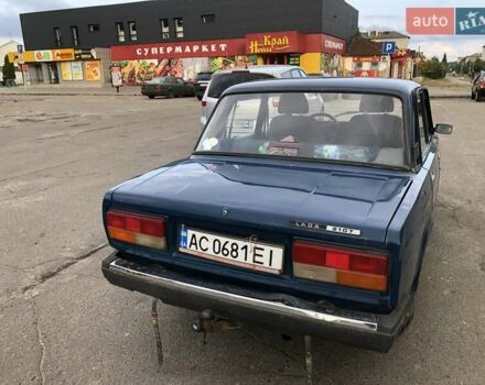 Синий ВАЗ 2107, объемом двигателя 1.5 л и пробегом 54 тыс. км за 1250 $, фото 4 на Automoto.ua