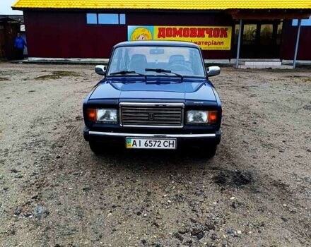 Синий ВАЗ 2107, объемом двигателя 1.5 л и пробегом 53 тыс. км за 1500 $, фото 3 на Automoto.ua