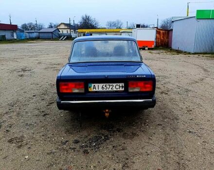 Синий ВАЗ 2107, объемом двигателя 1.5 л и пробегом 53 тыс. км за 1500 $, фото 1 на Automoto.ua