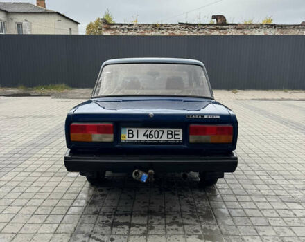 Синий ВАЗ 2107, объемом двигателя 1.45 л и пробегом 120 тыс. км за 999 $, фото 3 на Automoto.ua
