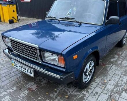 Синий ВАЗ 2107, объемом двигателя 1.5 л и пробегом 71 тыс. км за 1500 $, фото 4 на Automoto.ua