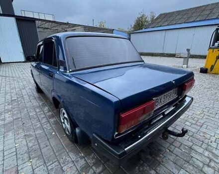 Синий ВАЗ 2107, объемом двигателя 1.5 л и пробегом 71 тыс. км за 1500 $, фото 2 на Automoto.ua