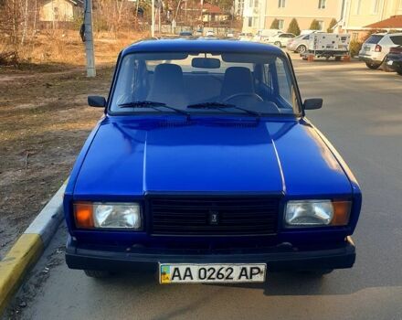 Синий ВАЗ 2107, объемом двигателя 1.6 л и пробегом 144 тыс. км за 1350 $, фото 1 на Automoto.ua