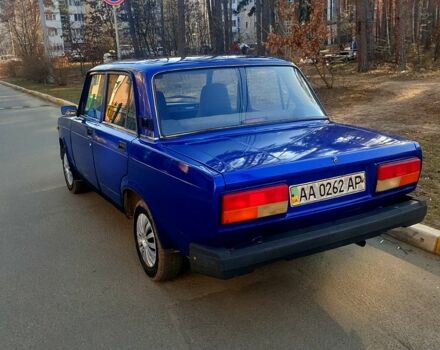 Синий ВАЗ 2107, объемом двигателя 1.6 л и пробегом 144 тыс. км за 1350 $, фото 5 на Automoto.ua