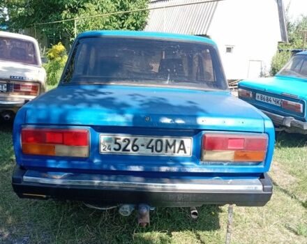 Синій ВАЗ 2107, об'ємом двигуна 0 л та пробігом 123 тис. км за 387 $, фото 3 на Automoto.ua