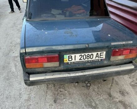 Синий ВАЗ 2107, объемом двигателя 1.5 л и пробегом 200 тыс. км за 800 $, фото 3 на Automoto.ua