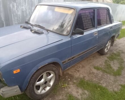 Синий ВАЗ 2107, объемом двигателя 1 л и пробегом 3 тыс. км за 841 $, фото 2 на Automoto.ua