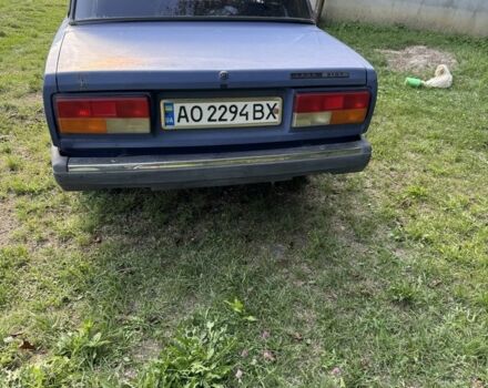 Синий ВАЗ 2107, объемом двигателя 1.6 л и пробегом 126 тыс. км за 1200 $, фото 1 на Automoto.ua