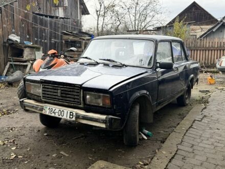 Синий ВАЗ 2107, объемом двигателя 0 л и пробегом 80 тыс. км за 355 $, фото 1 на Automoto.ua