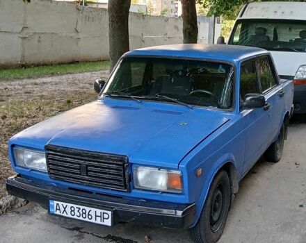 Синій ВАЗ 2107, об'ємом двигуна 1.45 л та пробігом 150 тис. км за 600 $, фото 1 на Automoto.ua