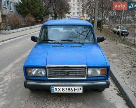 Синий ВАЗ 2107, объемом двигателя 1.5 л и пробегом 170 тыс. км за 661 $, фото 1 на Automoto.ua