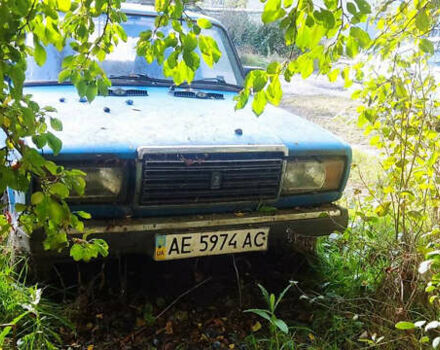 Синій ВАЗ 2107, об'ємом двигуна 1.6 л та пробігом 800 тис. км за 500 $, фото 1 на Automoto.ua