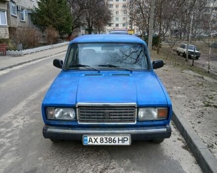 Синій ВАЗ 2107, об'ємом двигуна 1.5 л та пробігом 100 тис. км за 700 $, фото 1 на Automoto.ua