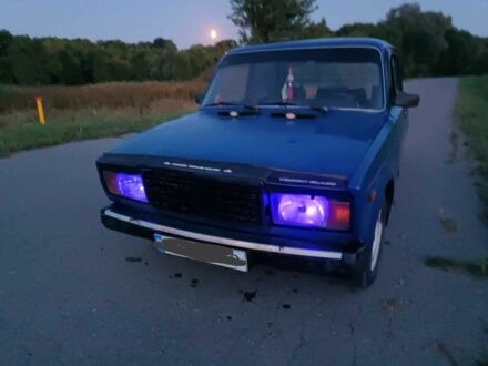 Синій ВАЗ 2107, об'ємом двигуна 1.3 л та пробігом 3 тис. км за 426 $, фото 1 на Automoto.ua