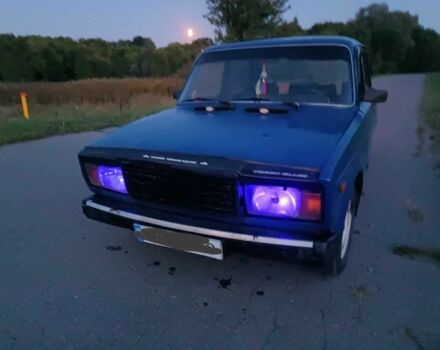 Синий ВАЗ 2107, объемом двигателя 1.3 л и пробегом 3 тыс. км за 17500 $, фото 1 на Automoto.ua
