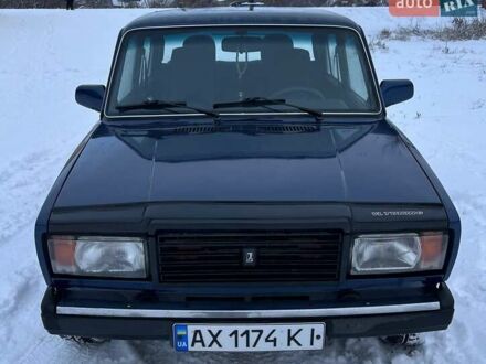 Синий ВАЗ 2107, объемом двигателя 1.45 л и пробегом 3 тыс. км за 1700 $, фото 1 на Automoto.ua