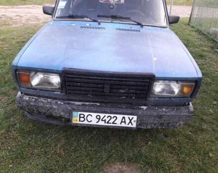 Синий ВАЗ 2107, объемом двигателя 1.5 л и пробегом 23 тыс. км за 1100 $, фото 1 на Automoto.ua