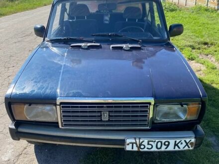 ВАЗ 2107 1983 в Тульчине на Automoto.ua Синий ВАЗ 2107, объемом двигателя 1 л и пробегом 250 тыс. км за 700 $, фото 1 на Automoto.ua