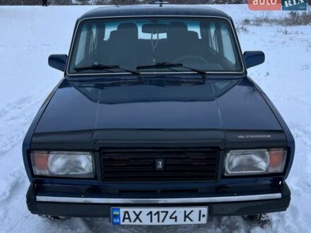 Синий ВАЗ 2107, объемом двигателя 1.45 л и пробегом 3 тыс. км за 1400 $, фото 1 на Automoto.ua
