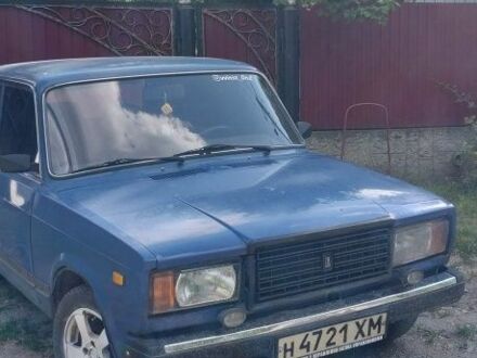 ВАЗ 2107 1984 в Каменце-Подольском на Automoto.ua Синий ВАЗ 2107, объемом двигателя 1.5 л и пробегом 500 тыс. км за 900 $, фото 1 на Automoto.ua