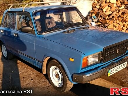 Синій ВАЗ 2107, об'ємом двигуна 1.5 л та пробігом 0 тис. км за 840 $, фото 1 на Automoto.ua