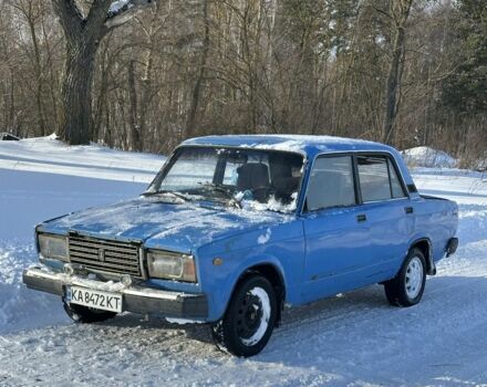 Синий ВАЗ 2107, объемом двигателя 1.5 л и пробегом 150 тыс. км за 336 $, фото 1 на Automoto.ua