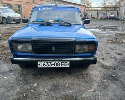 ВАЗ 2107 1984 в Славянске на Automoto.ua Синий ВАЗ 2107, объемом двигателя 1.6 л и пробегом 134 тыс. км за 666 $, фото 1 на Automoto.ua