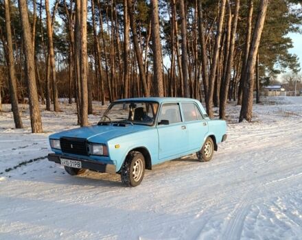 Синій ВАЗ 2107, об'ємом двигуна 1.6 л та пробігом 150 тис. км за 650 $, фото 1 на Automoto.ua