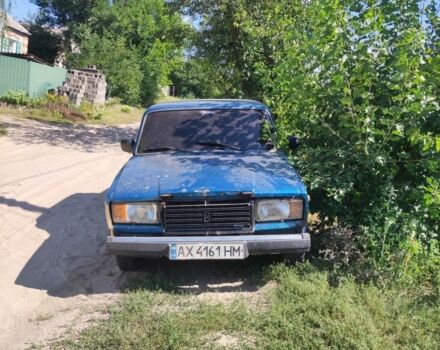Синий ВАЗ 2107, объемом двигателя 1.6 л и пробегом 200 тыс. км за 225 $, фото 1 на Automoto.ua