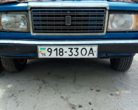 Синий ВАЗ 2107, объемом двигателя 1.5 л и пробегом 76 тыс. км за 850 $, фото 1 на Automoto.ua