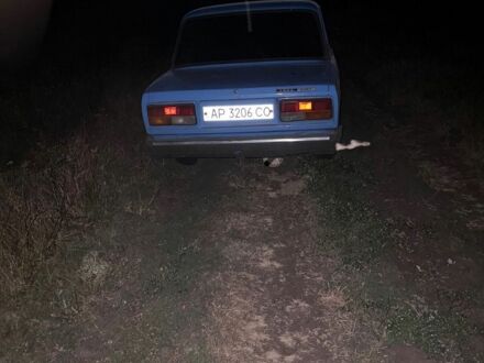 Синий ВАЗ 2107, объемом двигателя 1.5 л и пробегом 271 тыс. км за 628 $, фото 1 на Automoto.ua