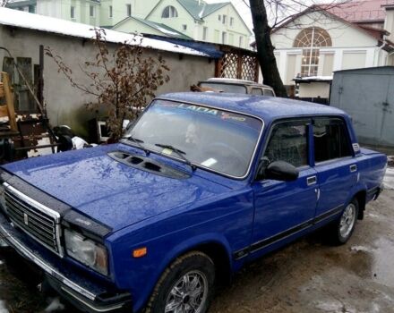 Синий ВАЗ 2107, объемом двигателя 1.5 л и пробегом 123 тыс. км за 1500 $, фото 1 на Automoto.ua