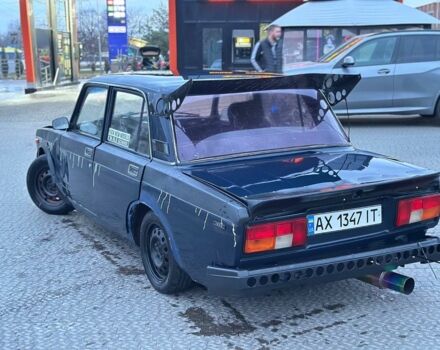 Синій ВАЗ 2107, об'ємом двигуна 1.5 л та пробігом 75 тис. км за 575 $, фото 1 на Automoto.ua