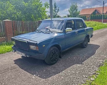 Синий ВАЗ 2107, объемом двигателя 1.5 л и пробегом 100 тыс. км за 450 $, фото 1 на Automoto.ua