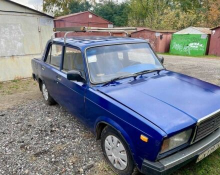 Синий ВАЗ 2107, объемом двигателя 1.5 л и пробегом 140 тыс. км за 700 $, фото 1 на Automoto.ua
