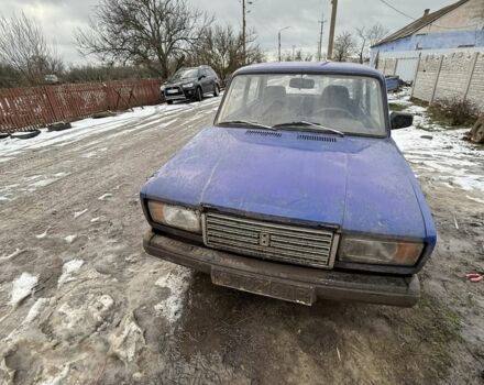 Синій ВАЗ 2107, об'ємом двигуна 1.6 л та пробігом 300 тис. км за 473 $, фото 1 на Automoto.ua