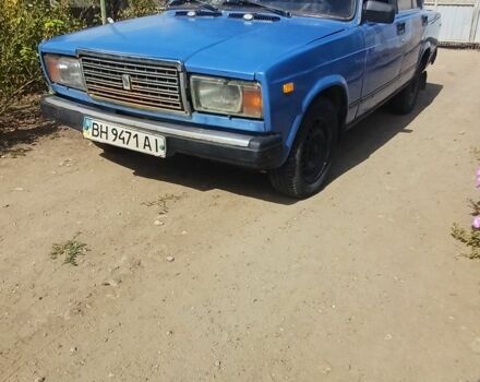 Синий ВАЗ 2107, объемом двигателя 1.5 л и пробегом 76 тыс. км за 560 $, фото 1 на Automoto.ua