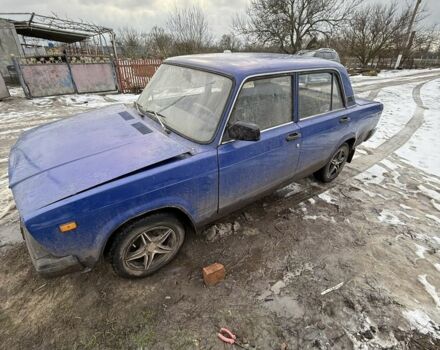 Синій ВАЗ 2107, об'ємом двигуна 1.6 л та пробігом 300 тис. км за 473 $, фото 1 на Automoto.ua